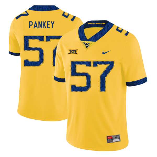 West Virginia Mountaineers 57 Adam Pankey Yellow College Football Jersey Dzhi,We sell and wholesale West Virginia Mountaineers 57 Adam Pankey Yellow College Football Jersey Dzhi on line form chian!